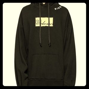 Welcome Hoodie #streetwear #oversized #hoodie